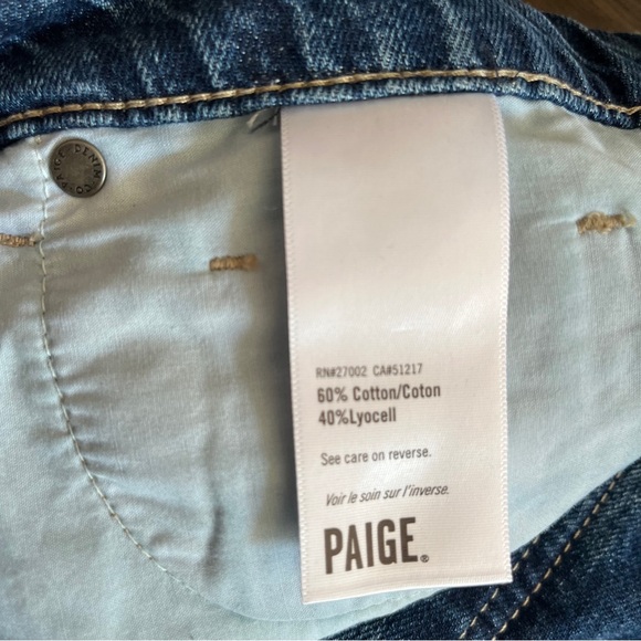 Paige Denim Blue Jean Mini Skirt - Picture 4 of 8